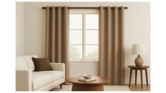Cortinero de madera