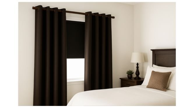 Cortinero de madera