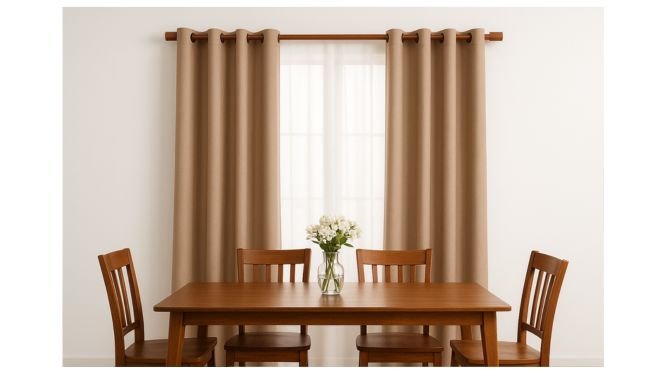 Cortinero de madera