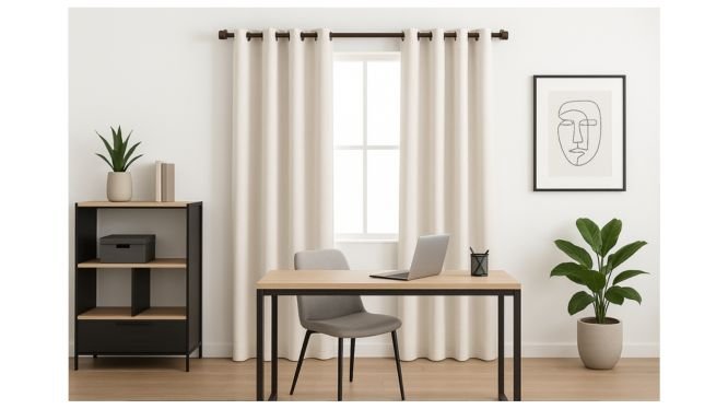 Cortinero de madera